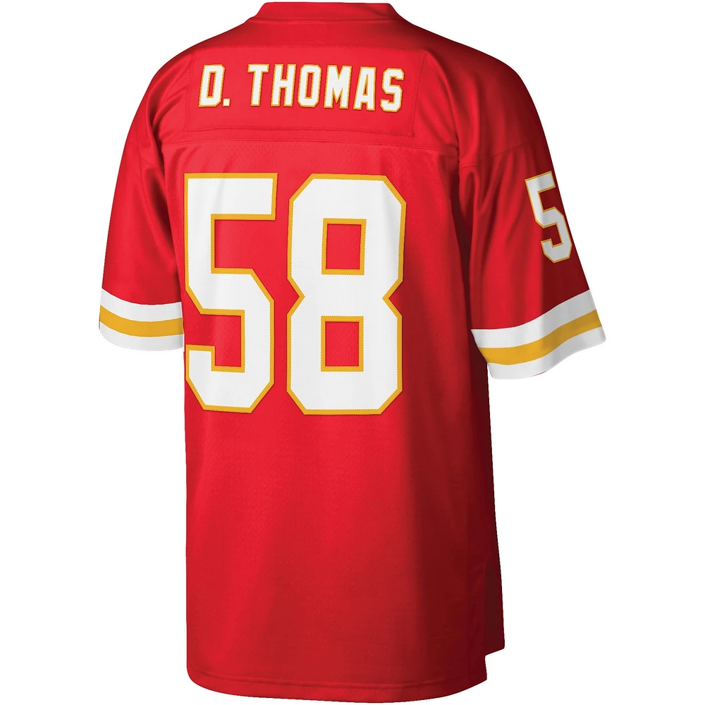 Maillot réplique Mitchell & Ness Derrick Thomas rouge des Chiefs de Kansas City pour hommes