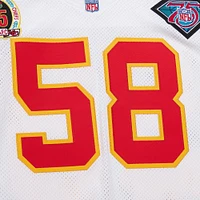 Maillot de joueur retraité authentique Mitchell & Ness Derrick Thomas White Kansas City Chiefs 1994 pour homme