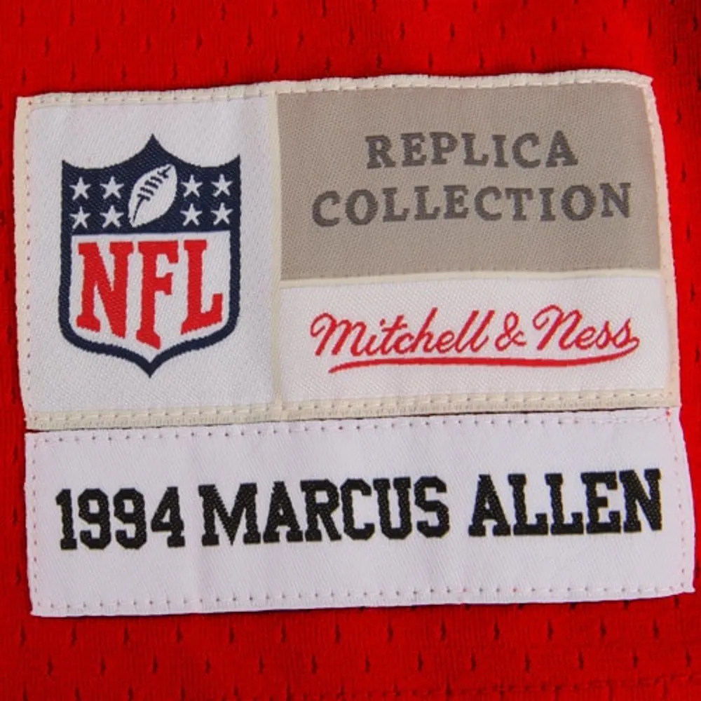 Men's Mitchell & Ness Marcus Allen Red Kansas City Chiefs Retired