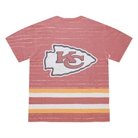 Men's Mitchell & Ness Red Kansas City Chiefs Jumbotron 3.0 T-Shirt