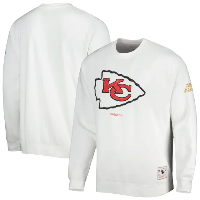 Antigua Men's Antigua Red Kansas City Chiefs Brigade Quarter-Zip