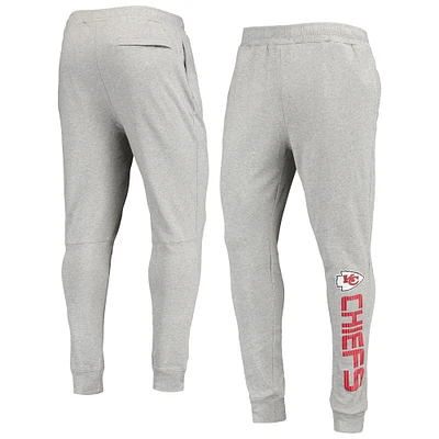 Men's MSX by Michael Strahan Heathered Gray Kansas City Chiefs Jogger Pants