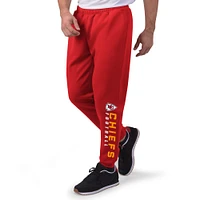 Pantalon de jogging rouge Kansas City Chiefs MSX by Michael Strahan pour homme