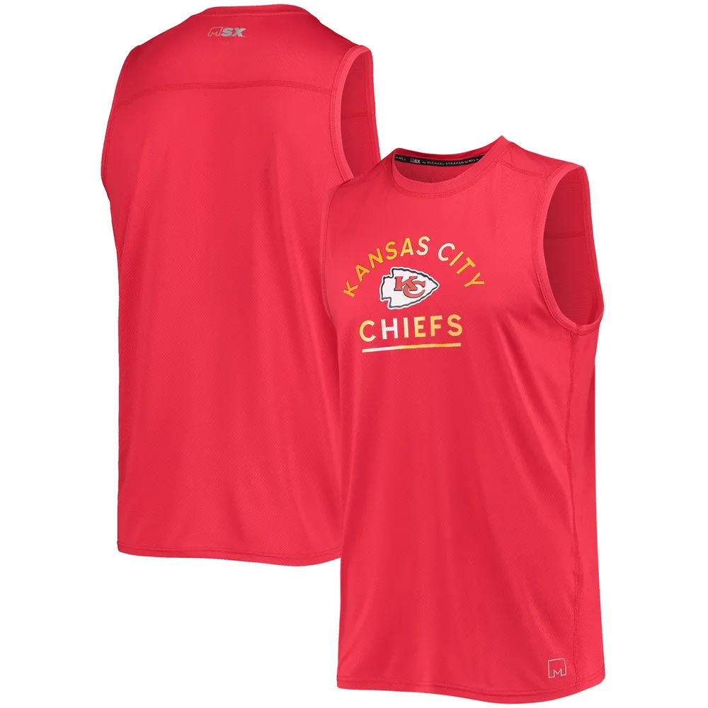 Kansas City Chiefs Mitchell & Ness Cotton Tank Top - Mens