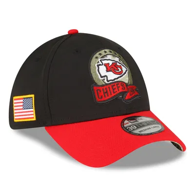 Kansas City Chiefs New Era 2023 NFL Training Camp Red 39THIRTY Flex Fit Hat, M/L / Red