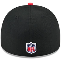 Men's New Era Black/Red Kansas City Chiefs 2025 NFL Draft On Stage A-Frame 59FIFTY Fitted Hat