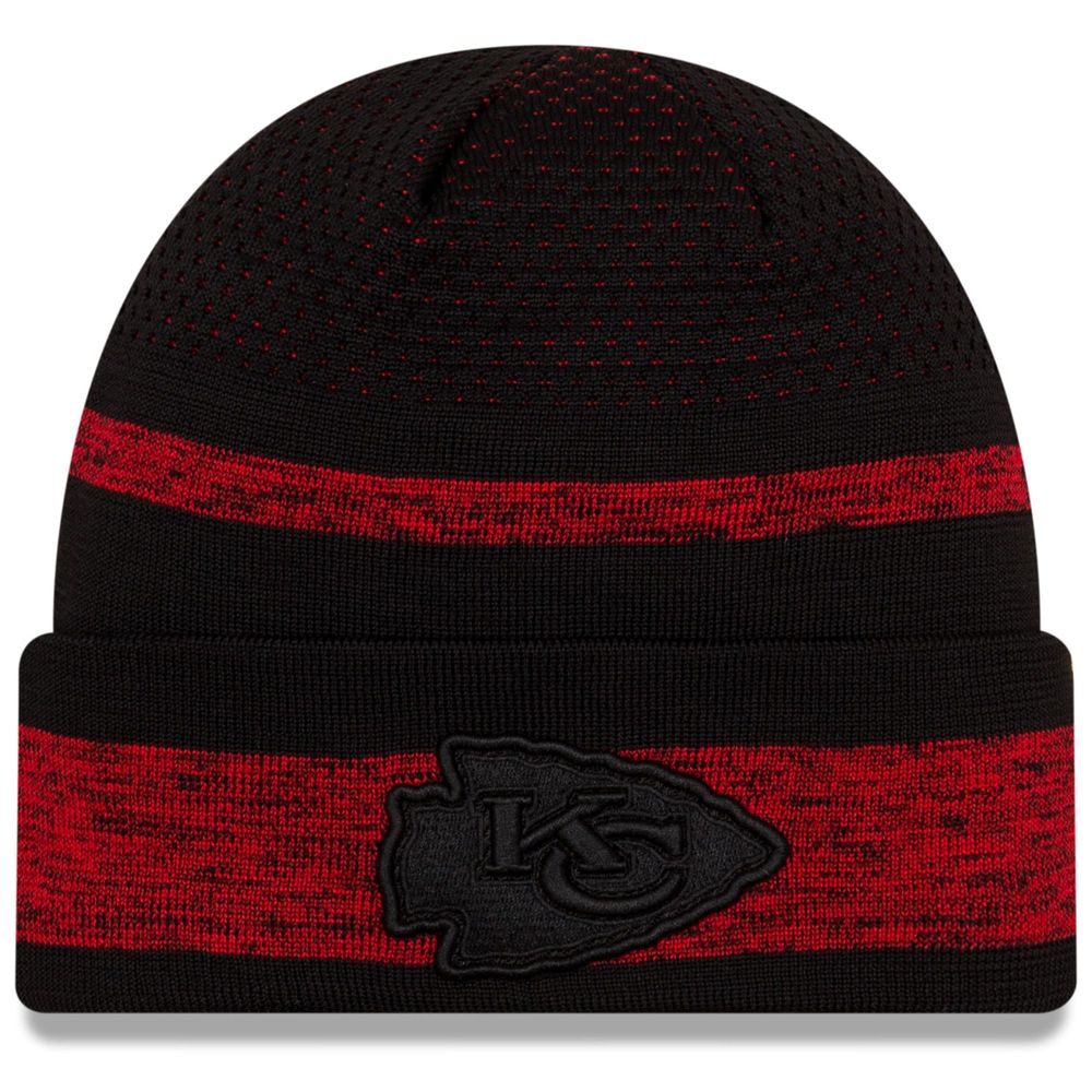 Kansas City Chiefs NFL Sideline Tech Red Cuff Beanie Hat