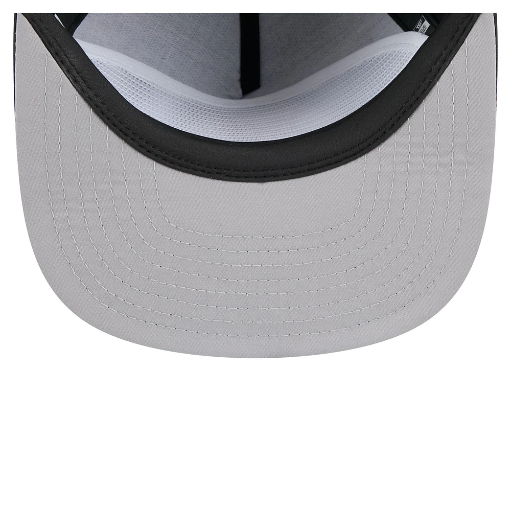 Casquette snapback noire New Era pour homme, motif gummy golfeur des Kansas City Chiefs