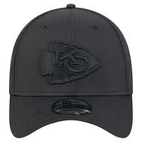 Casquette Hydro 39THIRTY Flex noire New Era pour homme des Chiefs de Kansas City