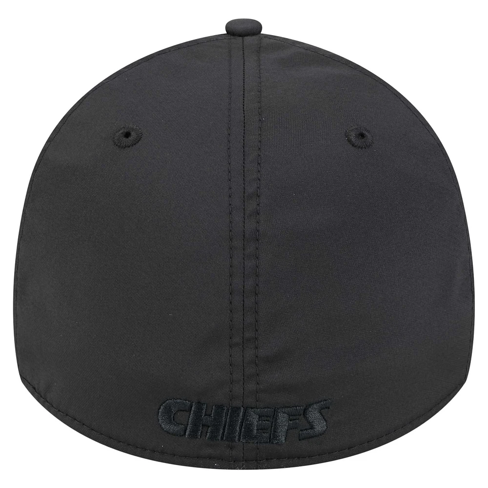 Casquette Hydro 39THIRTY Flex noire New Era pour homme des Chiefs de Kansas City