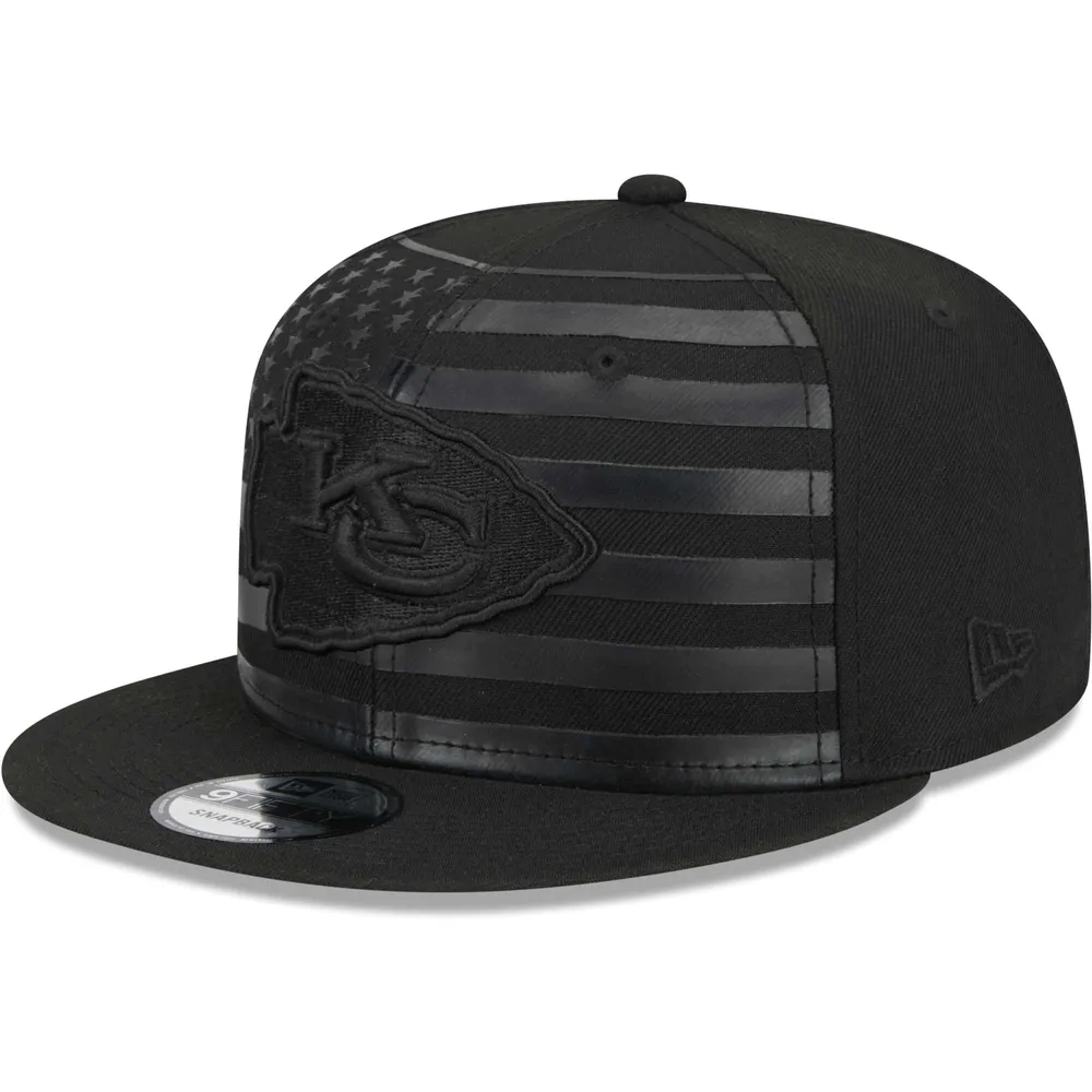 Casquette Snapback 9FIFTY Independent des Kansas City Chiefs New Era pour homme, noire