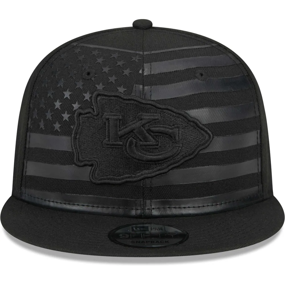 Casquette Snapback 9FIFTY Independent des Kansas City Chiefs New Era pour homme, noire