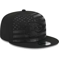 Casquette Snapback 9FIFTY Independent des Kansas City Chiefs New Era pour homme, noire