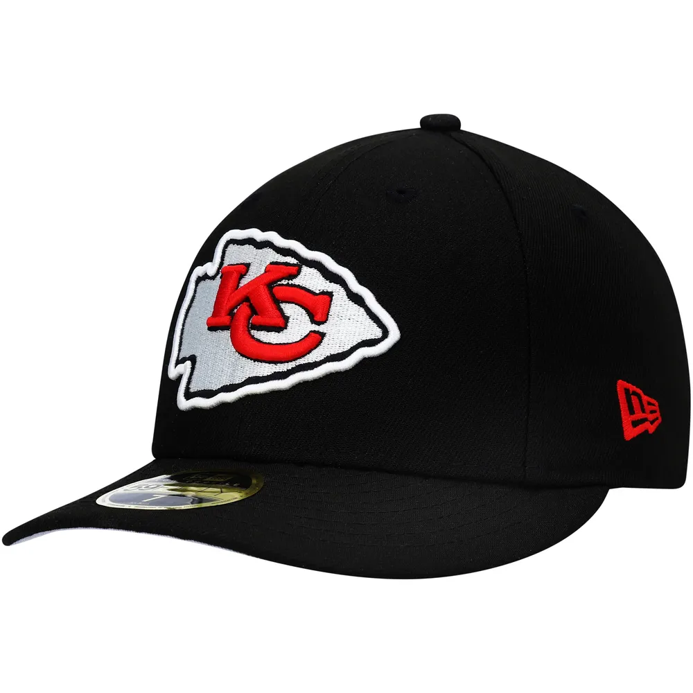 Lids Kansas City Chiefs New Era Omaha Low Profile 59FIFTY Fitted Hat -  Black