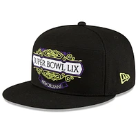 V107988 CHIEF BLK 25 NFL SBLIX Participation Tarmac Split Panel 9FIFTY HATMENSNP 60750083 #1