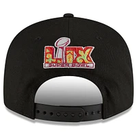 V107988 CHIEF BLK 25 NFL SBLIX Participation Tarmac Split Panel 9FIFTY HATMENSNP 60750083 #1