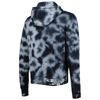 Men's New Era Black Kansas City Chiefs Team Tie-Dye Pullover Hoodie