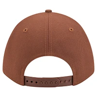 Casquette ajustable 9FORTY Motorsport marron Kansas City Chiefs de New Era pour homme