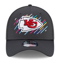 Men's New Era Charcoal Kansas City Chiefs 2021 NFL Crucial Catch