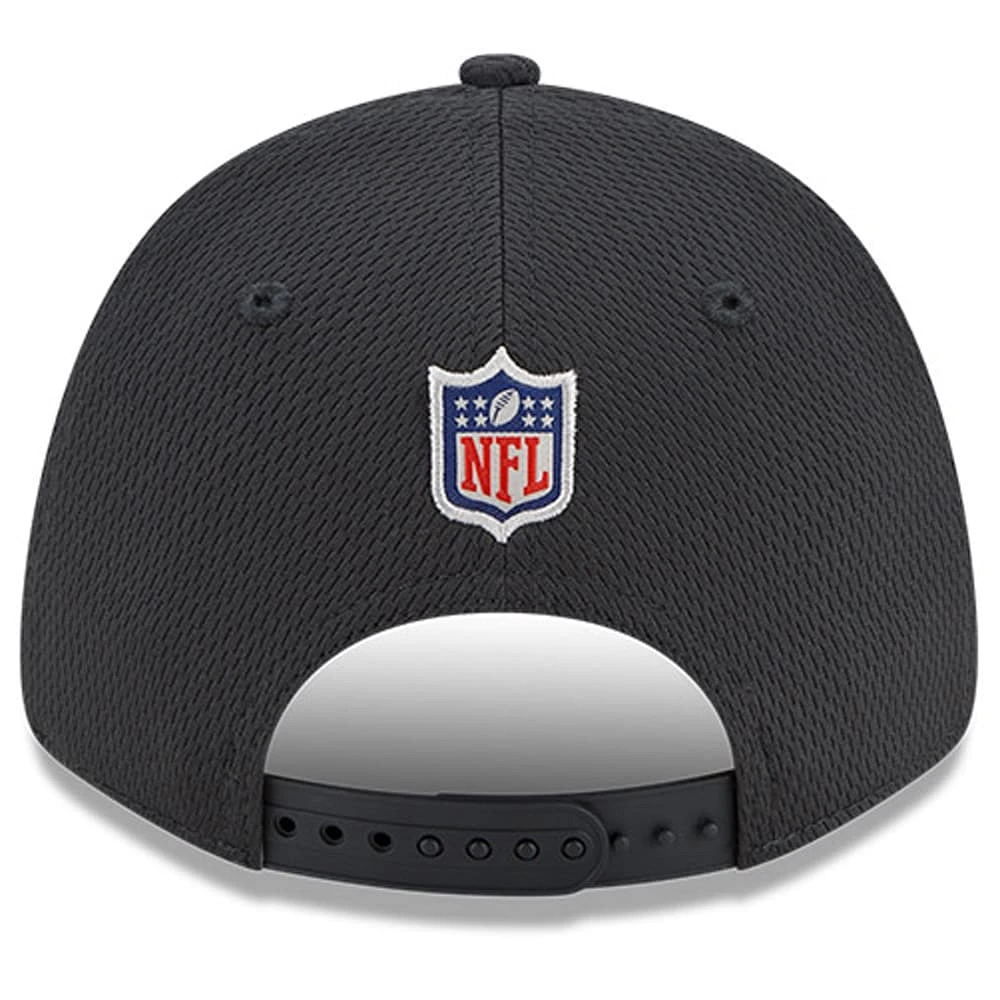 Men's New Era Charcoal Kansas City Chiefs 2021 NFL Crucial Catch - 9FORTY Adjustable Hat