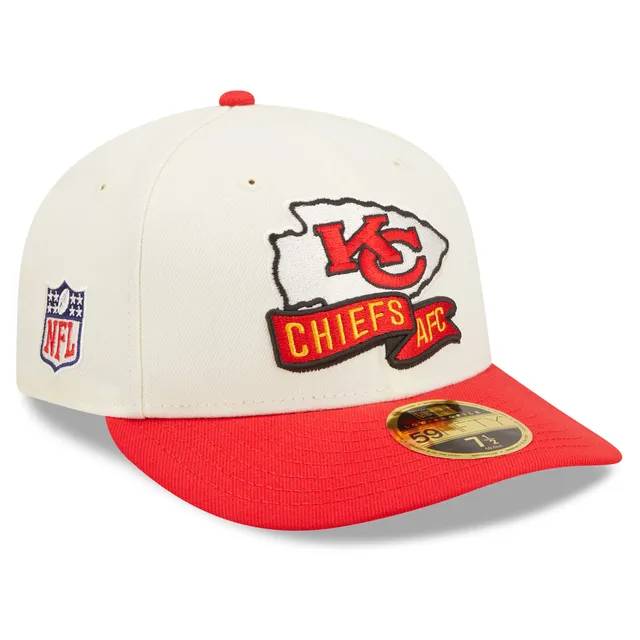 KANSAS CITY CHIEFS 2023 SIDELINE LOW PROFILE 9FIFTY SNAPBACK HAT