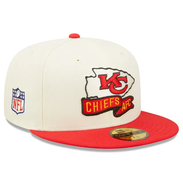 Lids Kansas City Chiefs New Era Black on Low Profile 59FIFTY II Fitted Hat