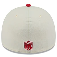 Casquette ajustée New Era 59FIFTY crème/rouge Kansas City Chiefs, draft NFL 2025