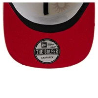 Men's New Era Cream Kansas City Chiefs Celestial Golfer Adjustable Hat