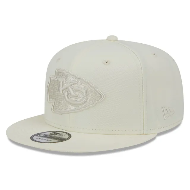 Lids Kansas City Chiefs New Era Classic 39THIRTY Flex Hat - Cream