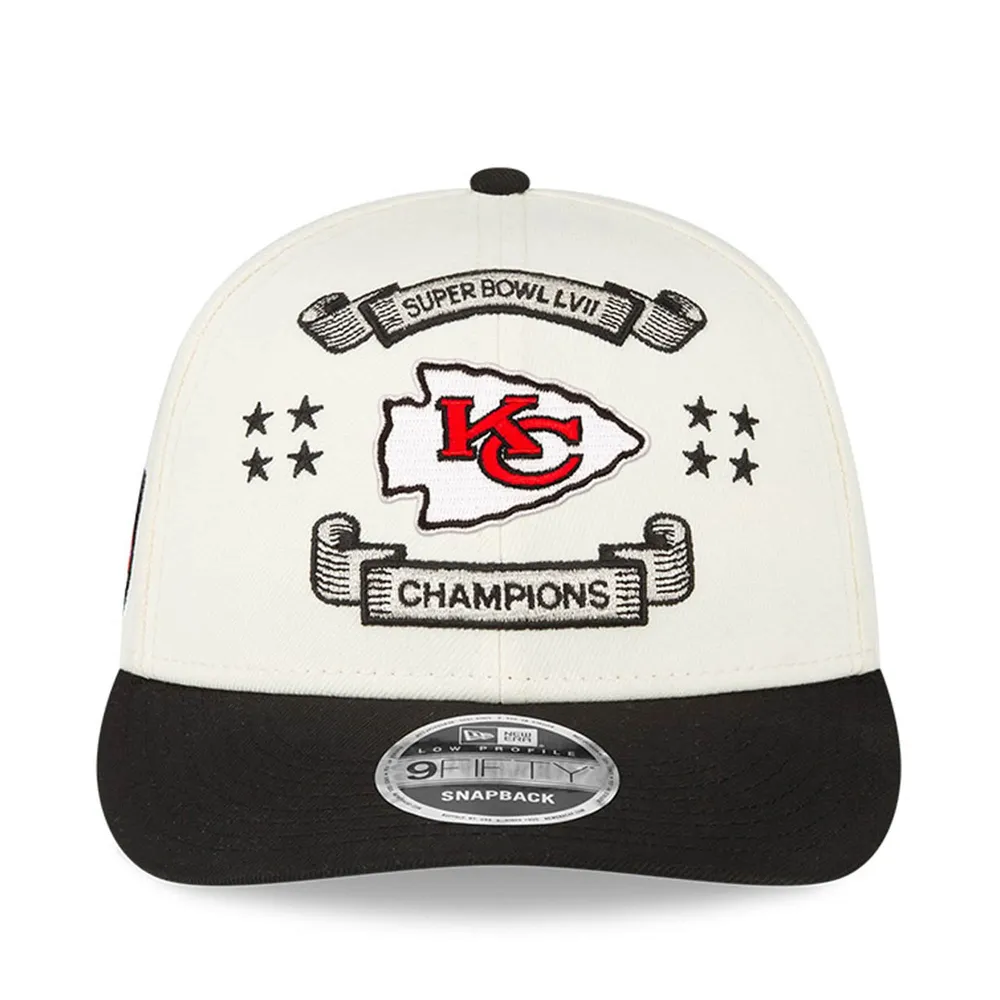Lids Kansas City Chiefs New Era Super Bowl LVII Champions Slice 9FORTY  Adjustable Hat