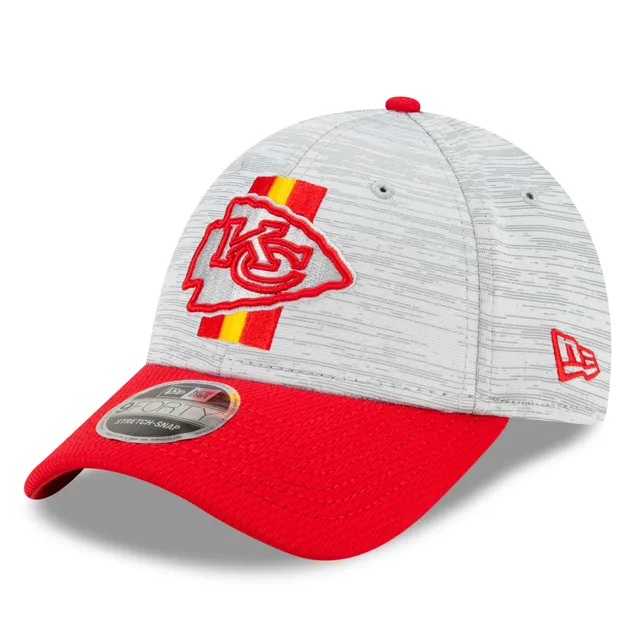 Men's New Era Red Kansas City Chiefs 2023 NFL Training Camp Adjustable Visor