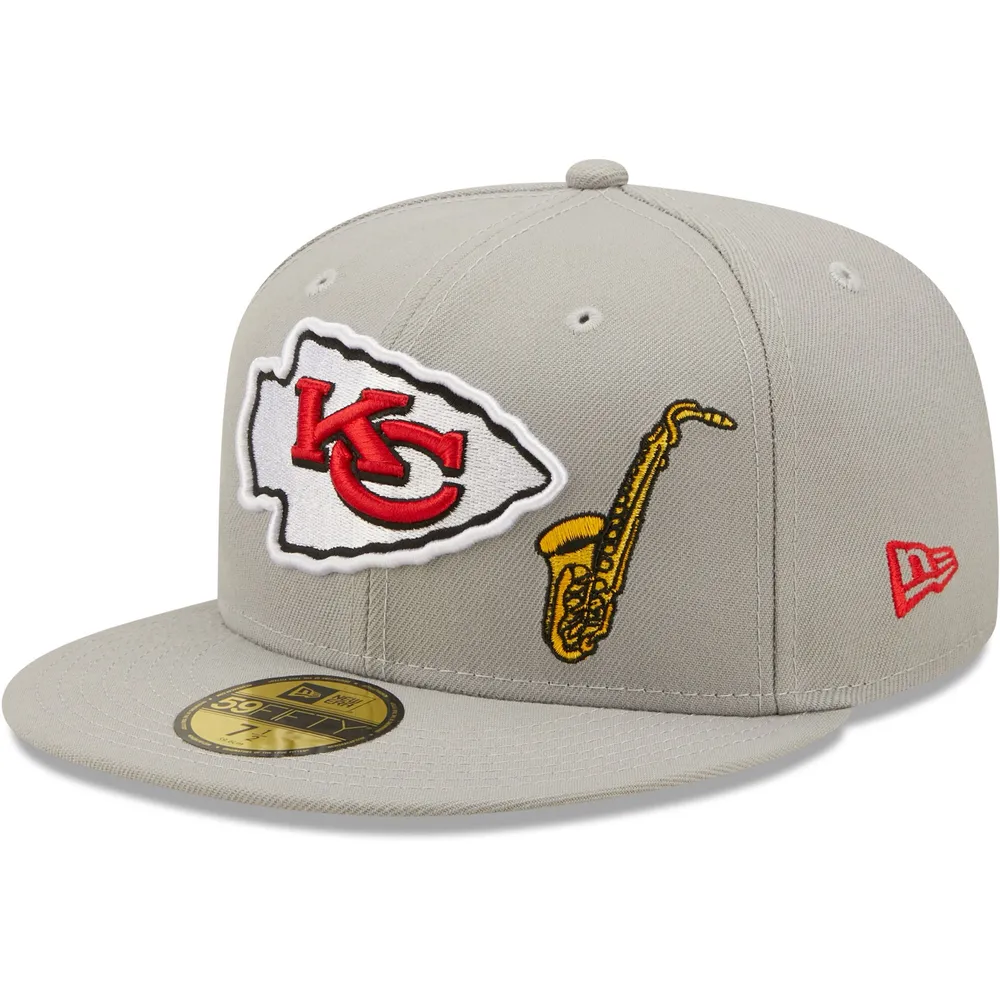 Casquette ajustée New Era Kansas City Chiefs Décrire 59FIFTY pour homme