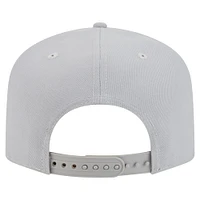 Men's New Era Gray Kansas City Chiefs Color Pack 9FIFTY Snapback Hat