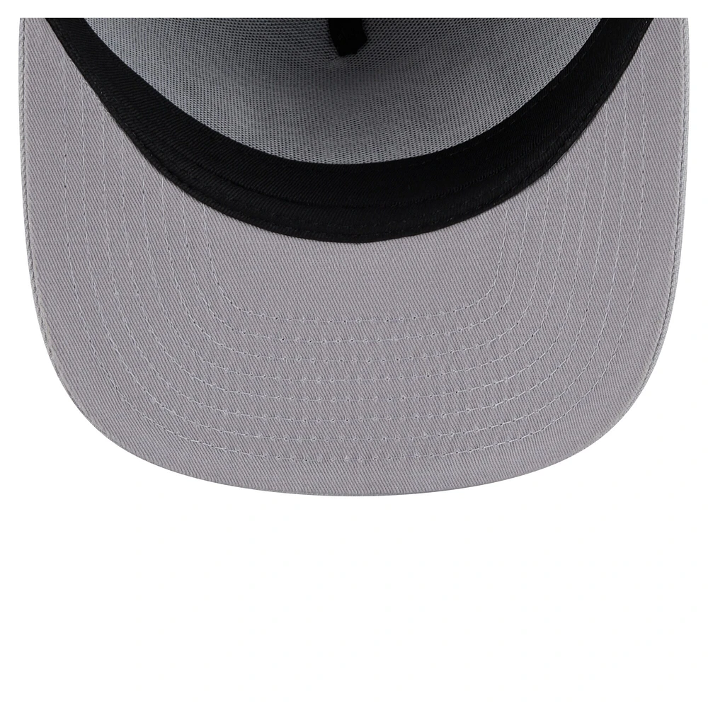 Men's New Era Gray Kansas City Chiefs Color Pack A-Frame 59FIFTY Fitted Hat