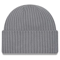 Bonnet en tricot à revers New Era pour hommes, gris chiné, Kansas City Chiefs Color Pack