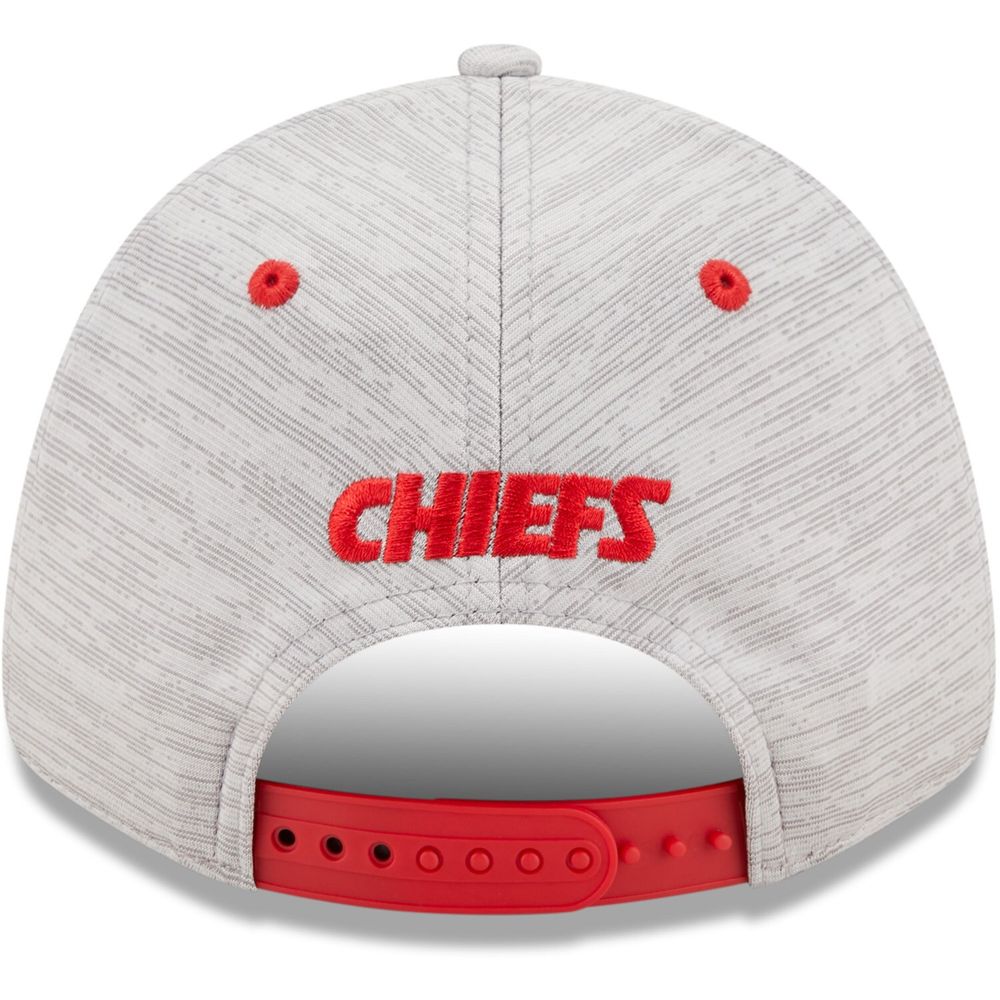 Men's Kansas City Chiefs New Era Gray Omaha 59FIFTY Fitted Hat