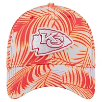 Casquette 39THIRTY Flex Palms des Chiefs de Kansas City pour homme New Era grise