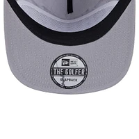 Men's New Era Gray Kansas City Chiefs Throwback Corded Golfer Snapback Hat