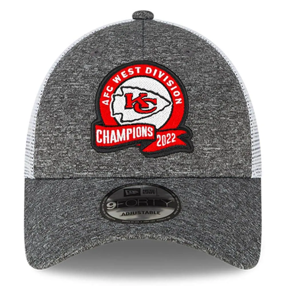 Lids Kansas City Chiefs New Era 2022 AFC Champions 9FORTY Adjustable Hat -  Red