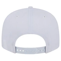 Casquette Snapback 9FIFTY Main Blanc sur Blanc des Chiefs de Kansas City New Era pour hommes