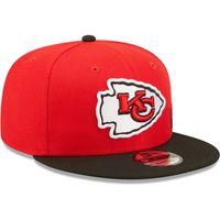 Kansas City Chiefs New Era Blackletter Arch 9FIFTY Snapback Hat - Red/Black