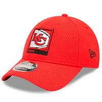 Men's New Era Red Kansas City Chiefs A-Frame - 9FORTY Snapback Hat