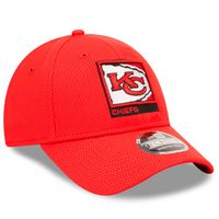 Men's New Era Red Kansas City Chiefs A-Frame - 9FORTY Snapback Hat