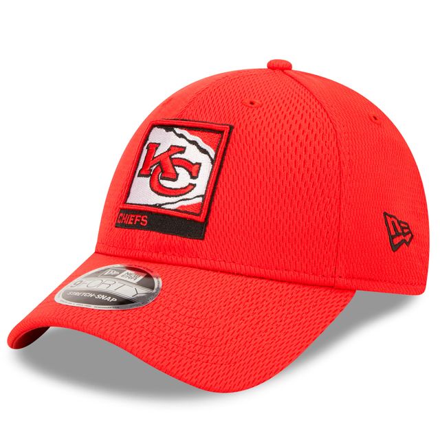 Casquette A-Frame 9FORTY Snapback des Chiefs de Kansas City New Era rouge pour homme