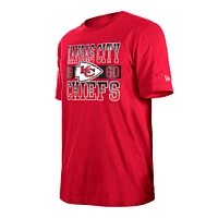 Men's New Era Red Kansas City Chiefs Team T-Shirt