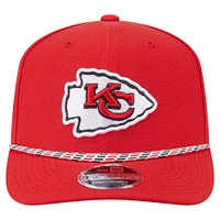 Casquette extensible à boutons-pression New Era rouge Kansas City Chiefs Gameday Multi Rope 9SEVENTY pour homme