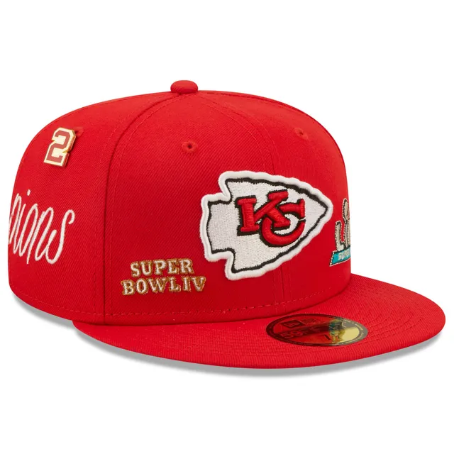 New Era Kansas City Chiefs Red Omaha 59FIFTY Fitted Hat