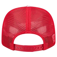 Men's New Era  Red Kansas City Chiefs Hula Trucker 9SEVENTY Adjustable Hat