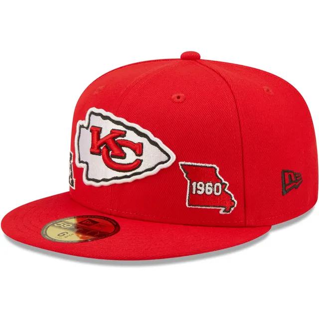 New Era Men's New Era Red Kansas City Chiefs 2022 AFC Champions