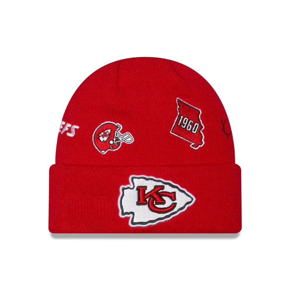 Kansas City Chiefs Football Logo Beanie Cap